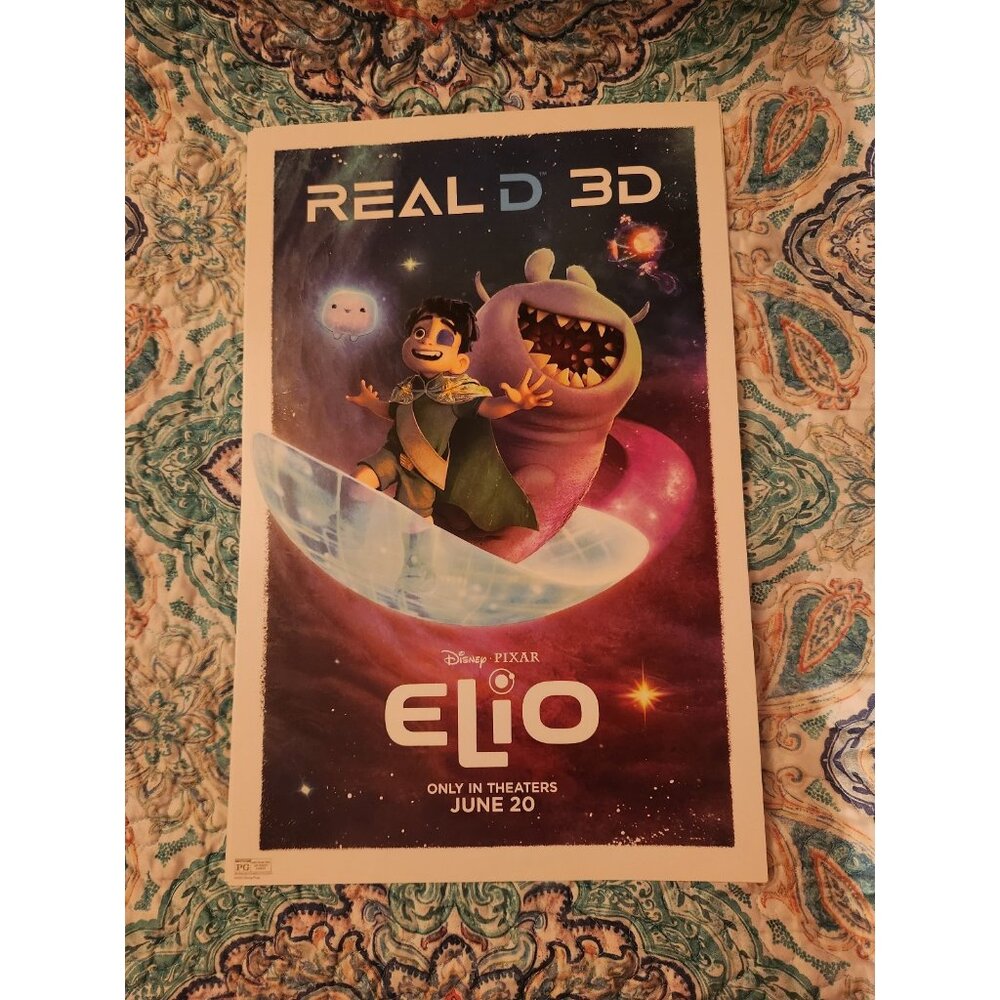 Elio Disney Pixar Movie Poster